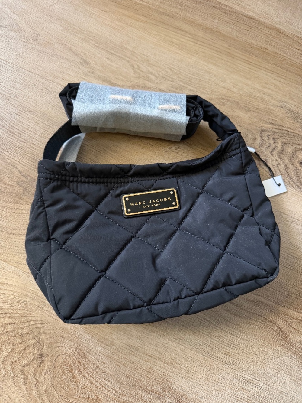 Marc Jacobs Quilted Logo Crossbody Bag